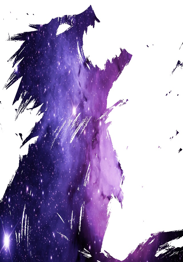 I feel like a super gay anime galaxy purple aesthetic...
