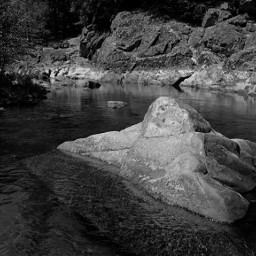 iphone river nature rock water